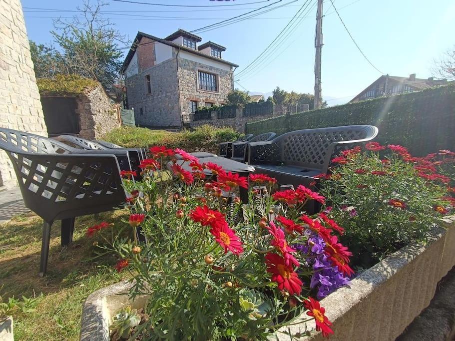 Romantico Acogedor Apartamento En Llanes Esterno foto